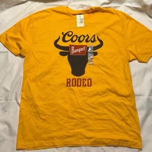 Coors Banquet Rodeo t shirt Men’s size XL NEW